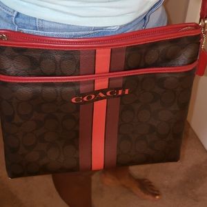 Large Coach crossbody
